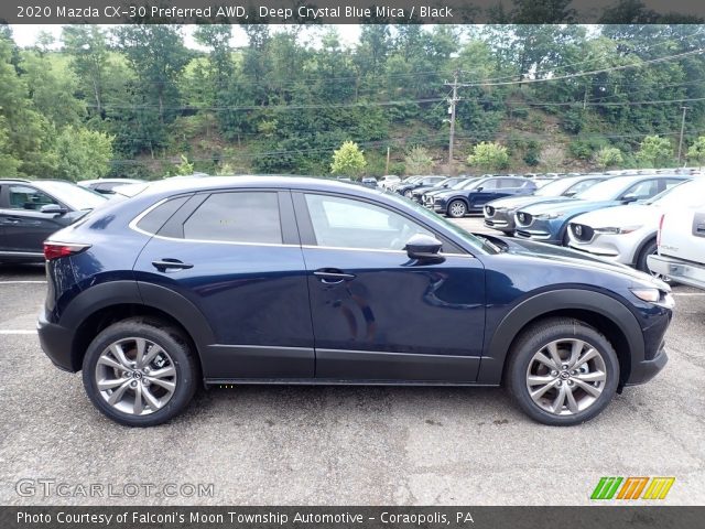 2020 Mazda CX-30 Preferred AWD in Deep Crystal Blue Mica