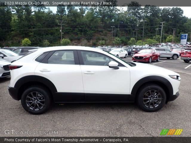 2020 Mazda CX-30 AWD in Snowflake White Pearl Mica