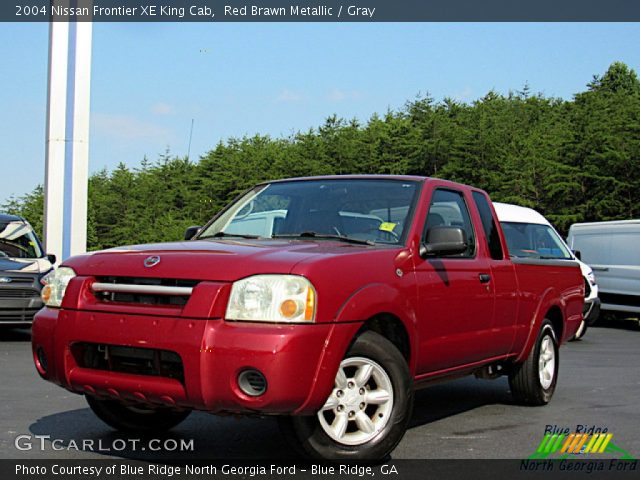2004 Nissan Frontier XE King Cab in Red Brawn Metallic