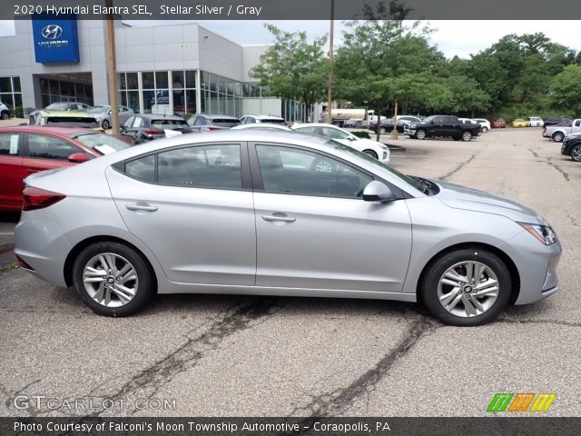 2020 Hyundai Elantra SEL in Stellar Silver