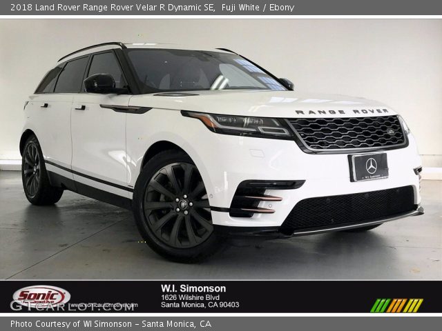 2018 Land Rover Range Rover Velar R Dynamic SE in Fuji White