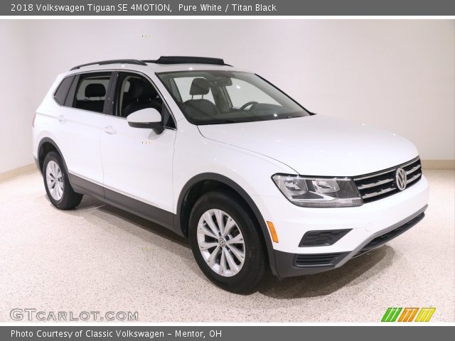 2018 Volkswagen Tiguan SE 4MOTION in Pure White