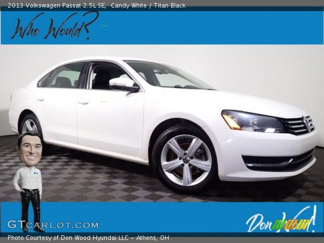 2013 Volkswagen Passat 2.5L SE in Candy White