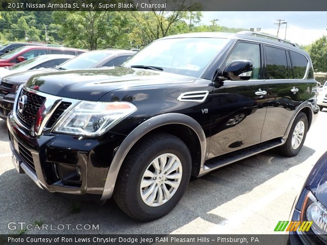 2017 Nissan Armada SL 4x4 in Super Black