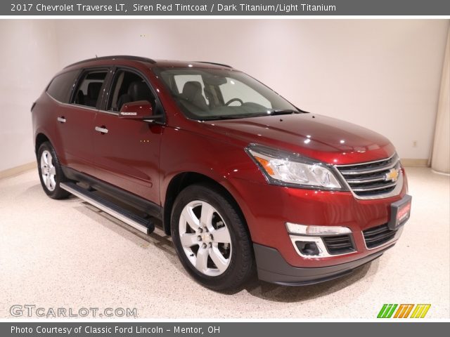 2017 Chevrolet Traverse LT in Siren Red Tintcoat