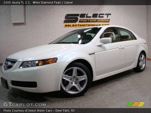 2005 Acura TL 3.2 in White Diamond Pearl