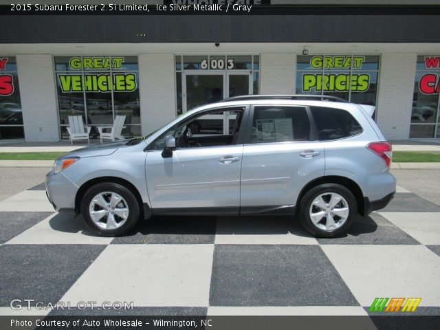 2015 Subaru Forester 2.5i Limited in Ice Silver Metallic