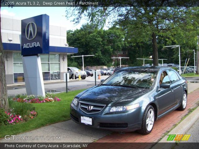 2005 Acura TL 3.2 in Deep Green Pearl