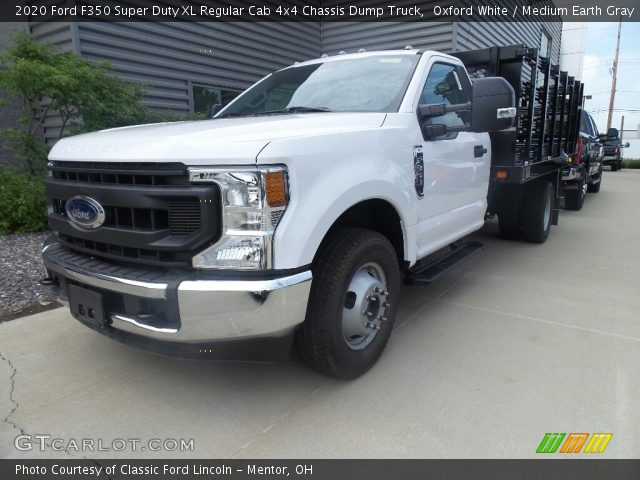 2020 Ford F350 Super Duty XL Regular Cab 4x4 Chassis Dump Truck in Oxford White
