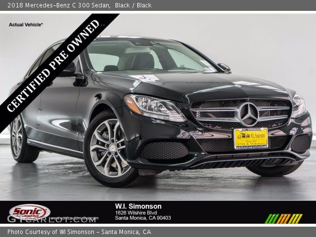 2018 Mercedes-Benz C 300 Sedan in Black