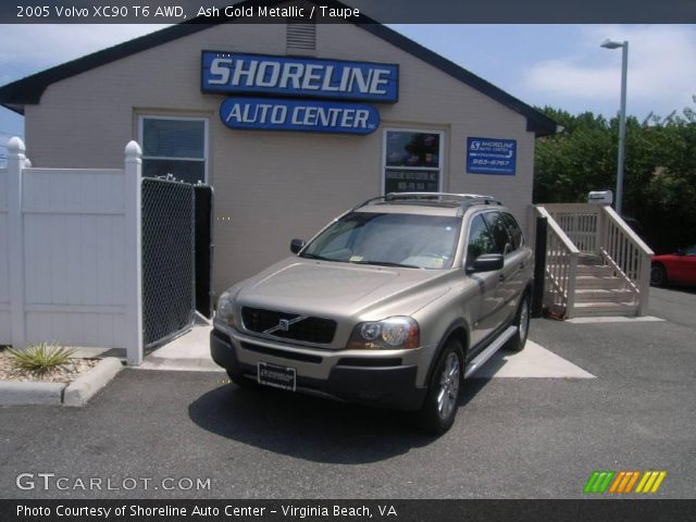 2005 Volvo XC90 T6 AWD in Ash Gold Metallic