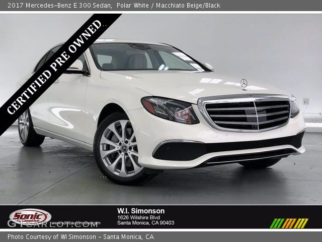 2017 Mercedes-Benz E 300 Sedan in Polar White