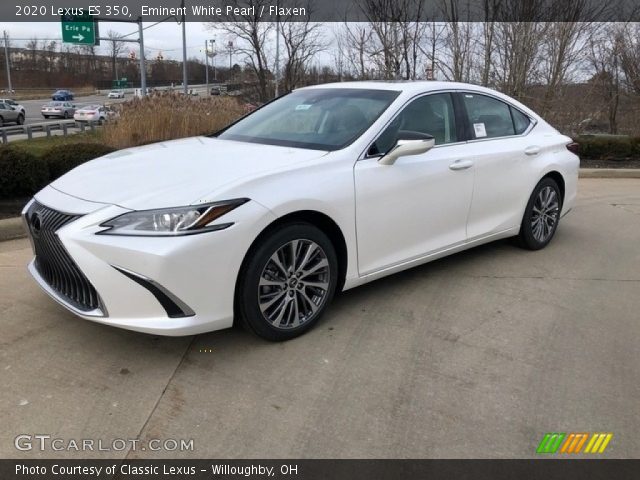 2020 Lexus ES 350 in Eminent White Pearl