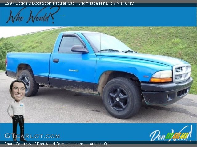 1997 Dodge Dakota Sport Regular Cab in Bright Jade Metallic