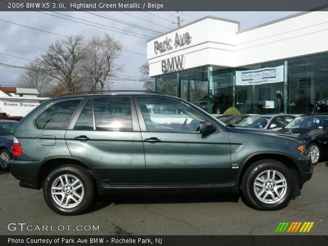 Bmw x5 highland green metallic #2