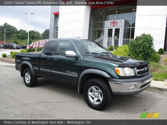 2000 Toyota Tundra SR5 Extended Cab 4x4 in Imperial Jade Mica