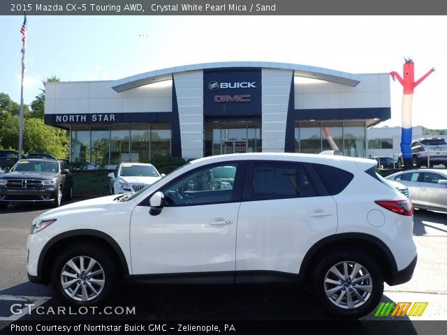 2015 Mazda CX-5 Touring AWD in Crystal White Pearl Mica