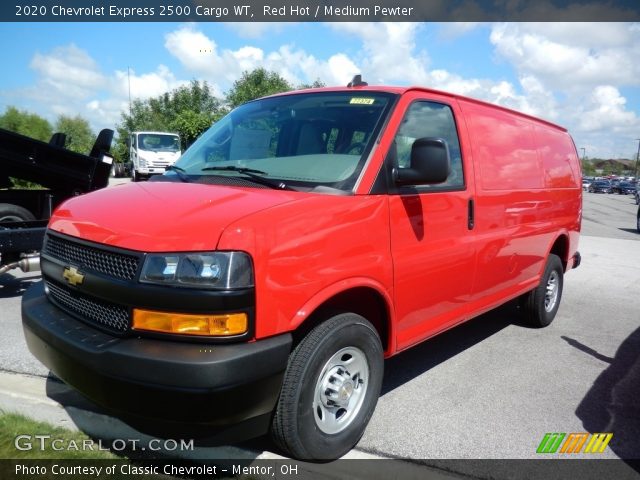 2020 Chevrolet Express 2500 Cargo WT in Red Hot