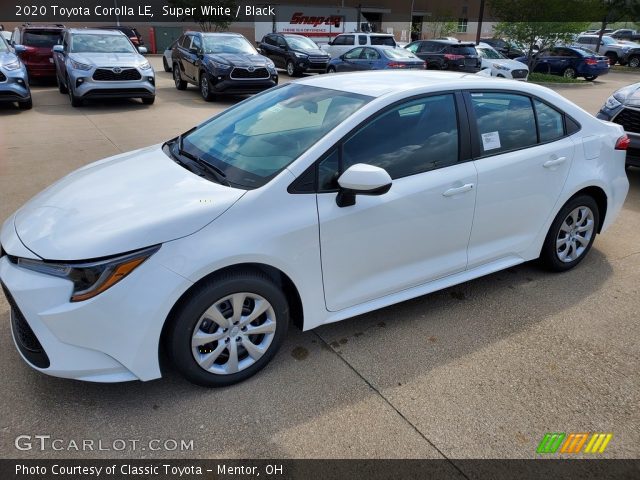 2020 Toyota Corolla LE in Super White