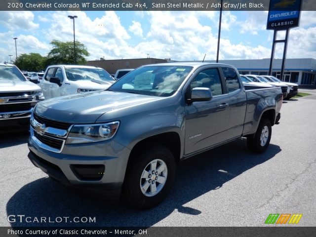 2020 Chevrolet Colorado WT Extended Cab 4x4 in Satin Steel Metallic