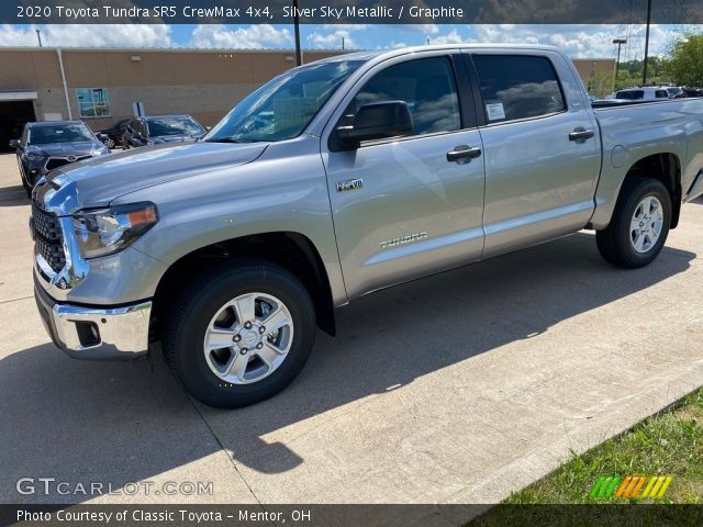 2020 Toyota Tundra SR5 CrewMax 4x4 in Silver Sky Metallic