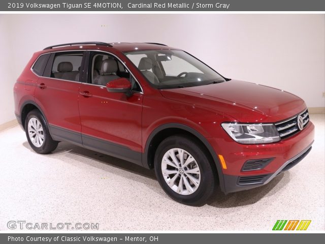 2019 Volkswagen Tiguan SE 4MOTION in Cardinal Red Metallic