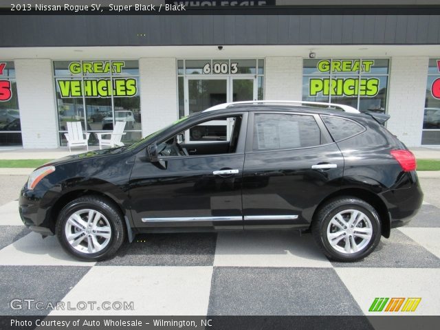 2013 Nissan Rogue SV in Super Black