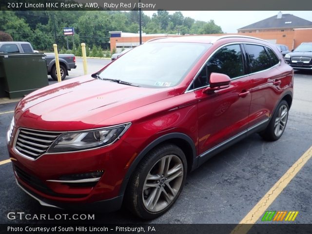 2017 Lincoln MKC Reserve AWD in Ruby Red