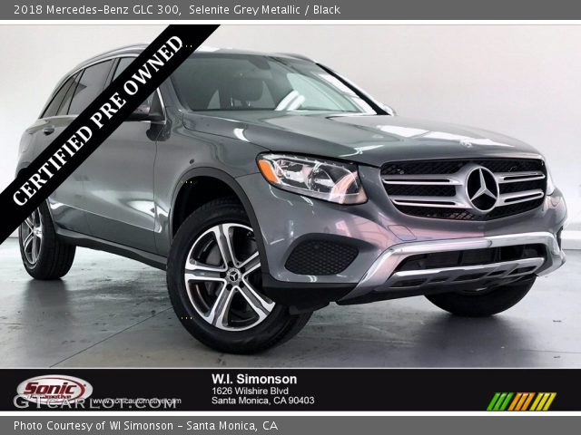 2018 Mercedes-Benz GLC 300 in Selenite Grey Metallic