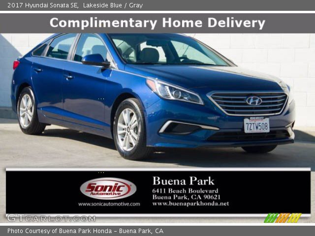 2017 Hyundai Sonata SE in Lakeside Blue