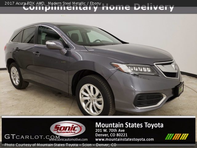 2017 Acura RDX AWD in Modern Steel Metallic
