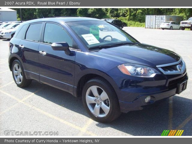 2007 Acura RDX  in Royal Blue Pearl