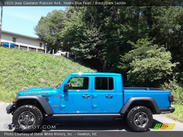 2020 Jeep Gladiator Rubicon 4x4 in Hydro Blue Pearl