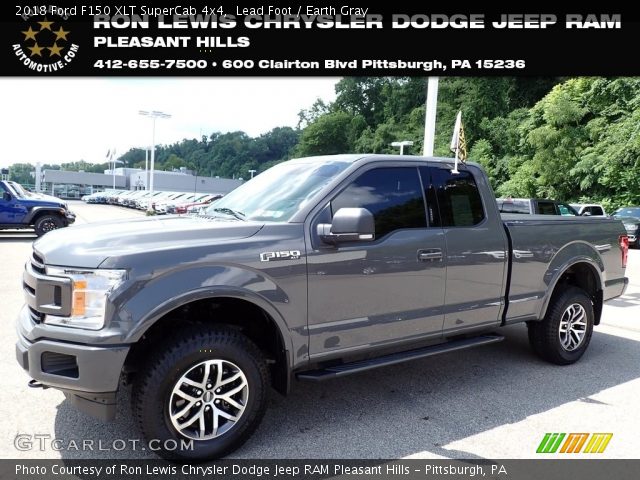 2018 Ford F150 XLT SuperCab 4x4 in Lead Foot