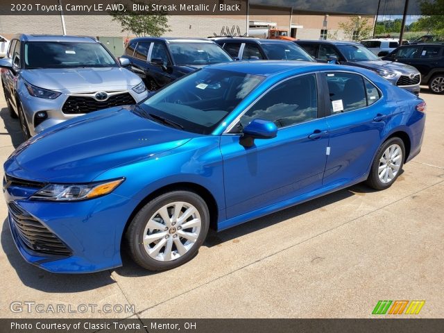 2020 Toyota Camry LE AWD in Blue Streak Metallic