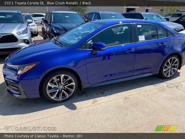 2021 Toyota Corolla SE in Blue Crush Metallic