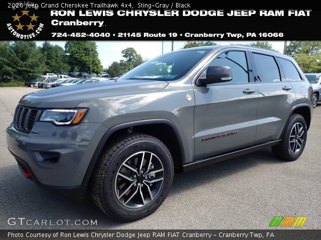2020 Jeep Grand Cherokee Trailhawk 4x4 in Sting-Gray