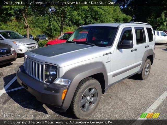 2011 Jeep Liberty Renegade 4x4 in Bright Silver Metallic