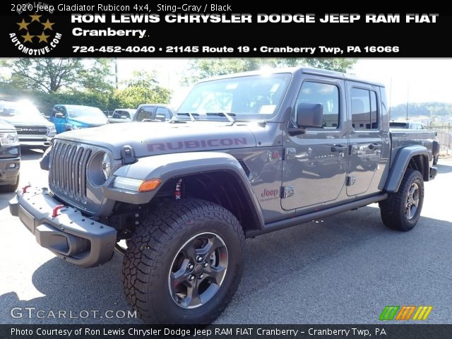 2020 Jeep Gladiator Rubicon 4x4 in Sting-Gray