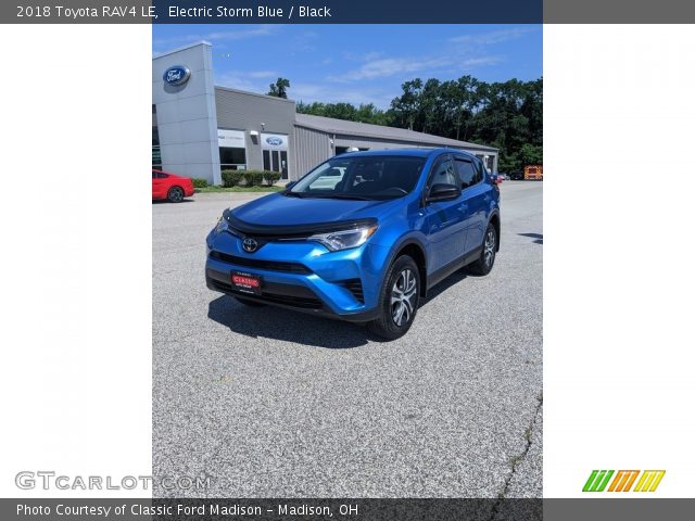 2018 Toyota RAV4 LE in Electric Storm Blue
