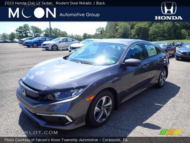 2020 Honda Civic LX Sedan in Modern Steel Metallic
