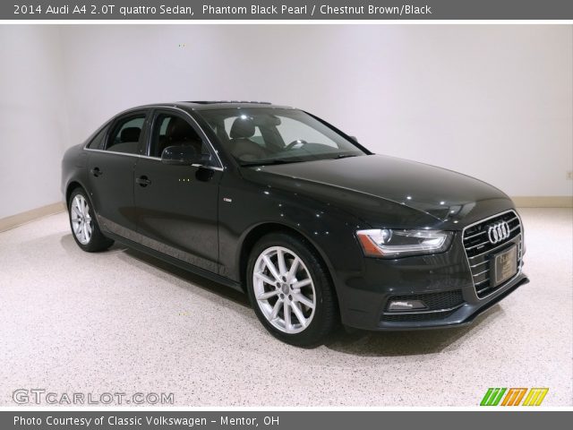 2014 Audi A4 2.0T quattro Sedan in Phantom Black Pearl
