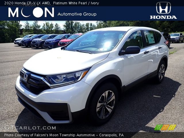 2020 Honda CR-V LX AWD in Platinum White Pearl