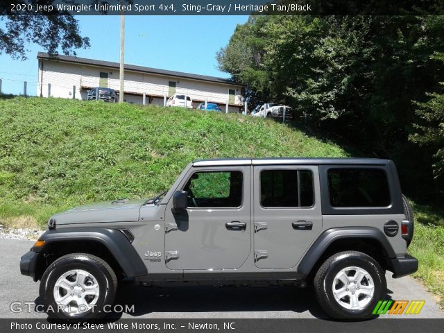 2020 Jeep Wrangler Unlimited Sport 4x4 in Sting-Gray