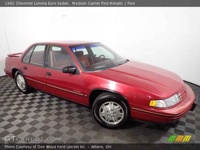 1992 Chevrolet Lumina Euro Sedan in Medium Garnet Red Metallic