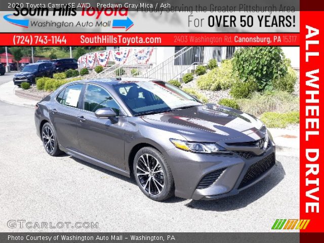 2020 Toyota Camry SE AWD in Predawn Gray Mica