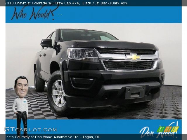 2018 Chevrolet Colorado WT Crew Cab 4x4 in Black