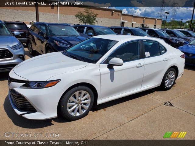 2020 Toyota Camry LE in Super White