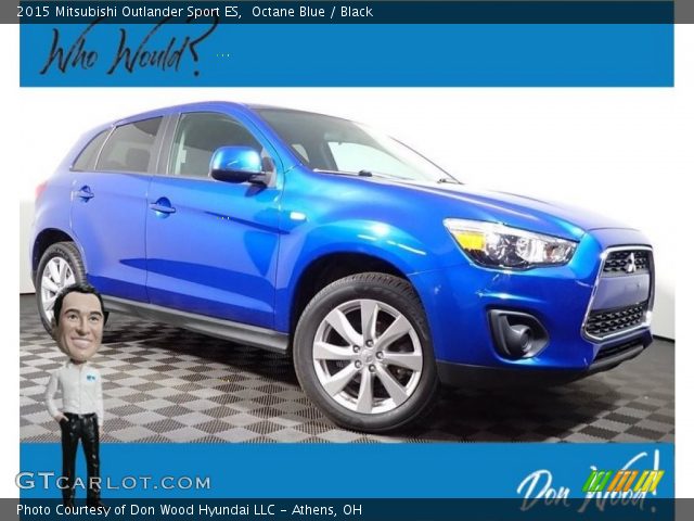 2015 Mitsubishi Outlander Sport ES in Octane Blue