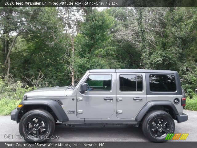 2020 Jeep Wrangler Unlimited Altitude 4x4 in Sting-Gray